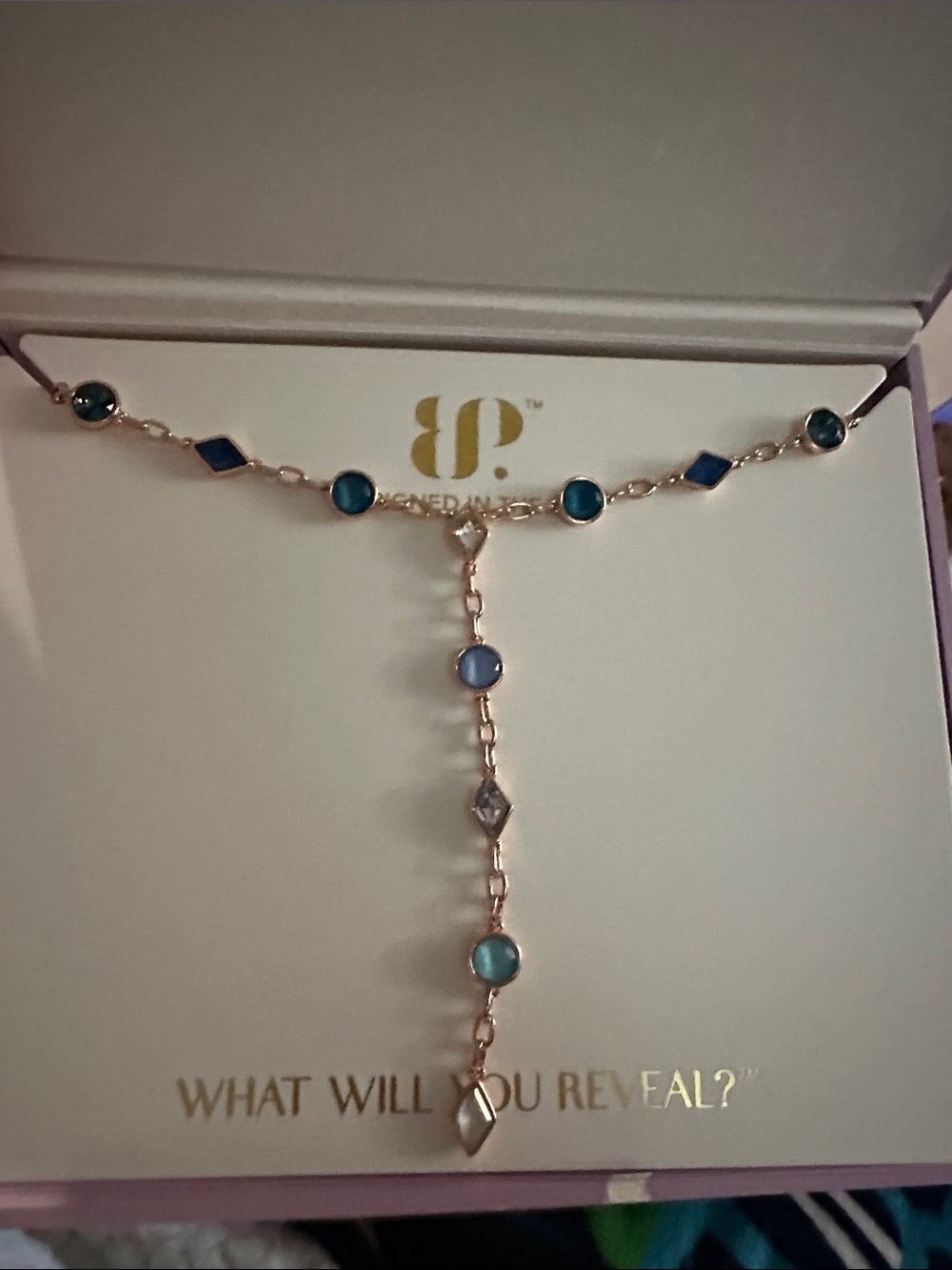 NWT bp Jewel Candy Rose Gold Maldives Mirage